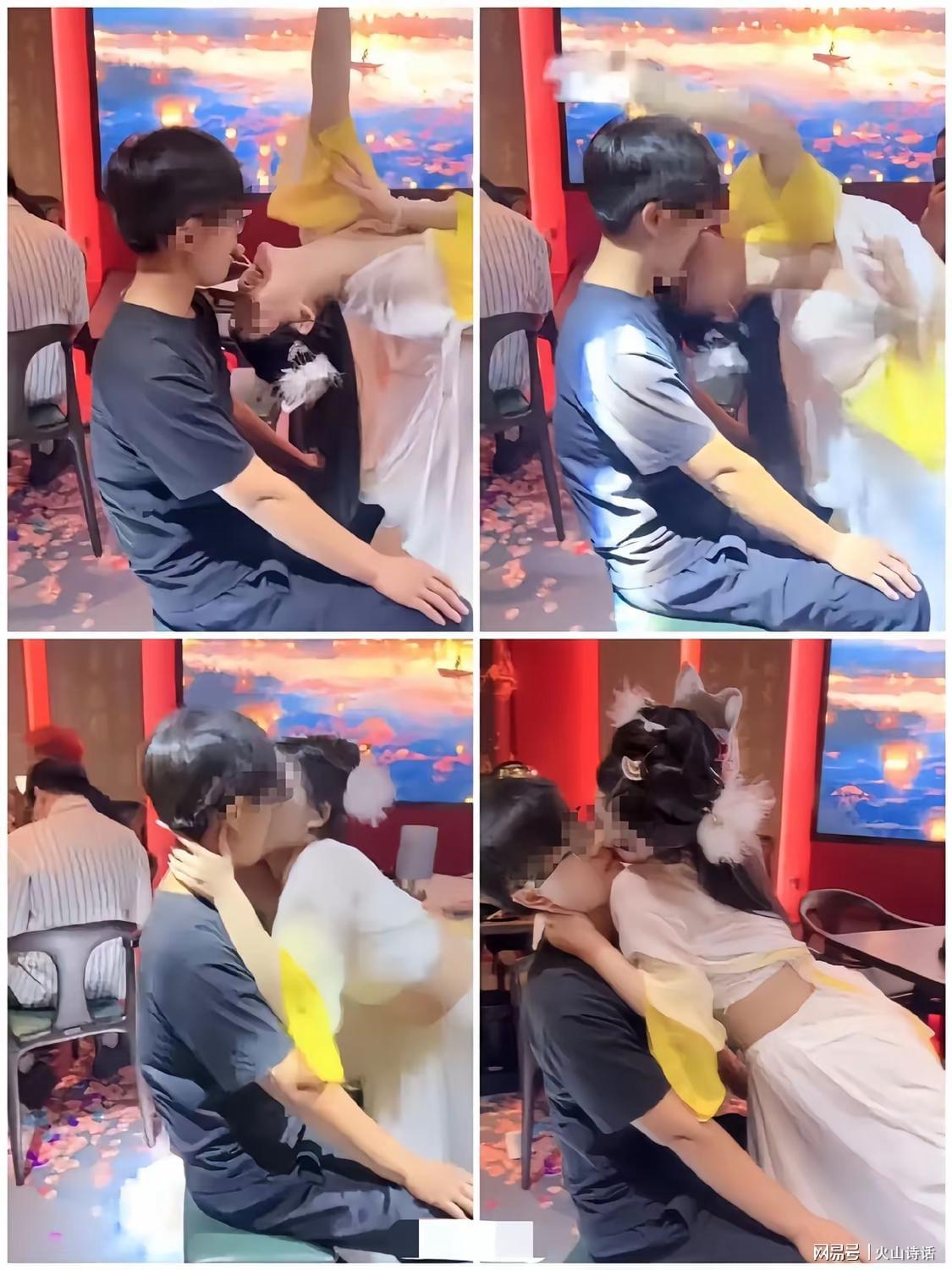 b体育-太龌龊了！杭州一酒馆让女舞者叼着棒棒糖口喂顾客，冲上4.9高分